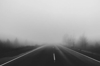 Driving safely in foggy conditions