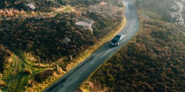 Car on country road Car on country road